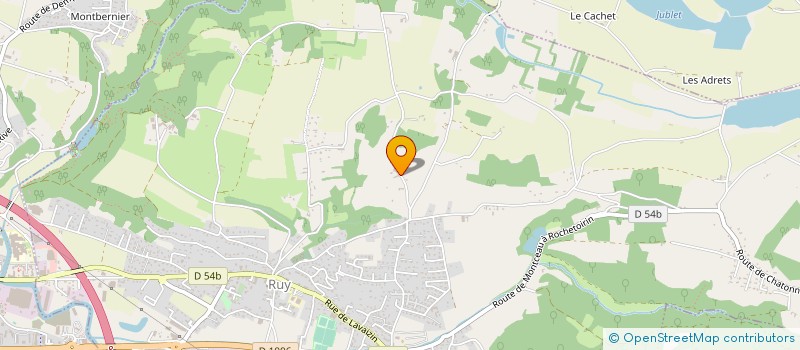 localisation de l'entreprise C2A VIDEO  RUY-MONTCEAU