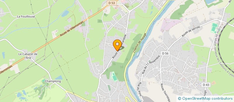 localisation de l'entreprise C2AB AGENCEMENTS  VILLEREST