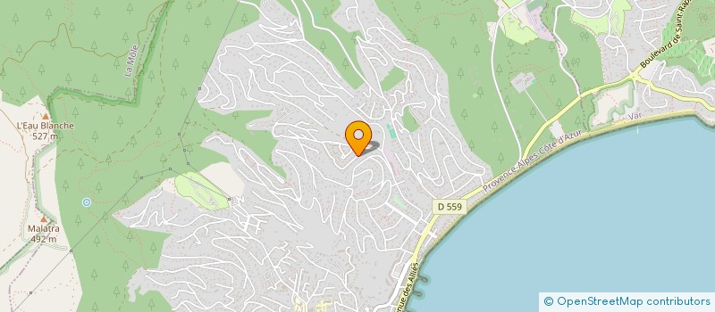 localisation de l'entreprise C2ACONSULT à CAVALAIRE-SUR-MER