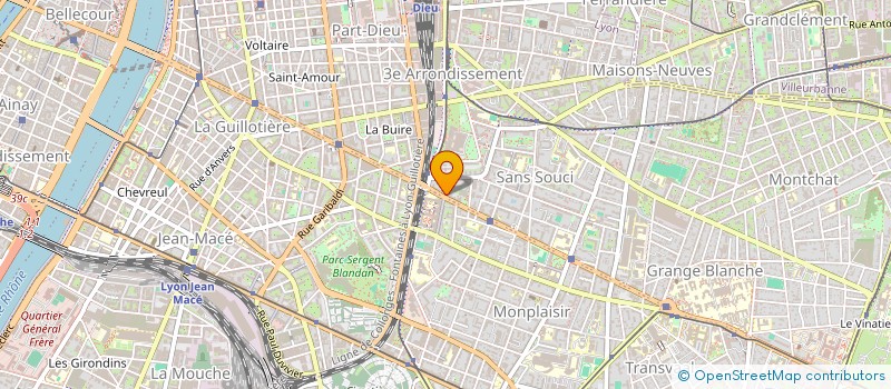 localisation de l'entreprise C2AP  LYON