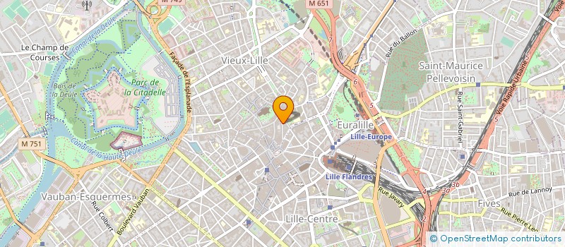 localisation de l'entreprise C2B à LILLE