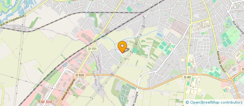 localisation de l'entreprise C2B CONSEILS à CHATEAUROUX