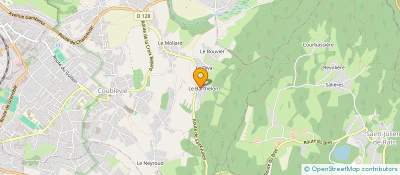 localisation de l'entreprise C2B DIAGNOSTICS  COUBLEVIE