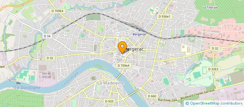 localisation de l'entreprise C2B GAMES à BERGERAC