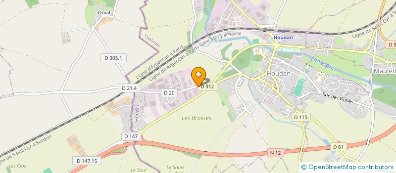 localisation de l'entreprise C2BIM  SIGOYER