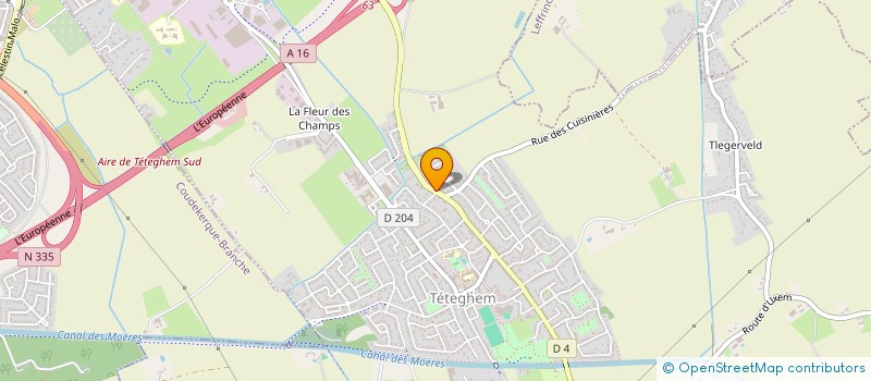 localisation de l'entreprise C2BLOCK  TETEGHEM-COUDEKERQUE-VILLAGE