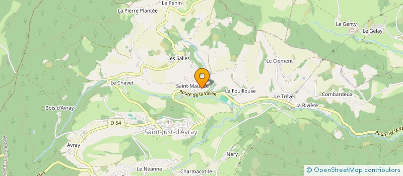 localisation de l'entreprise C2BTP RENOVATION à SAINT-JUST-D'AVRAY