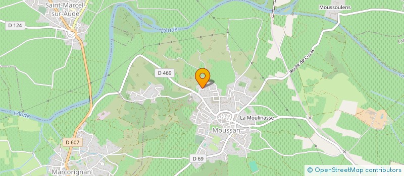 localisation de l'entreprise C2BX  MOUSSAN