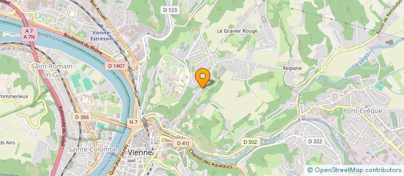 localisation de l'entreprise C2C  VIENNE