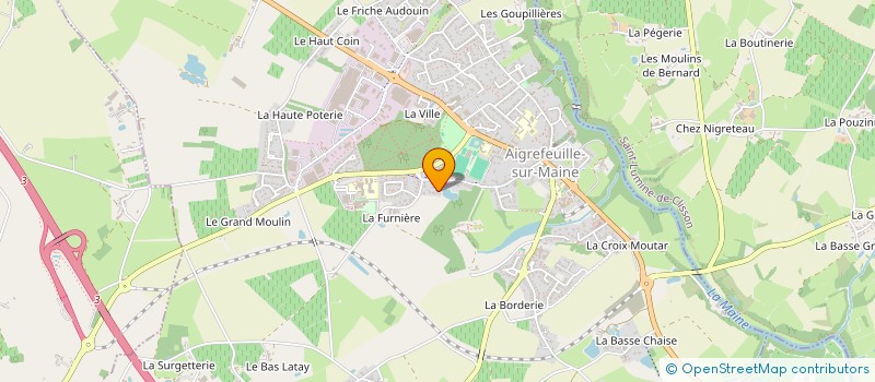 localisation de l'entreprise C2C  AIGREFEUILLE-SUR-MAINE