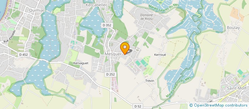 localisation de l'entreprise C2C  MESQUER