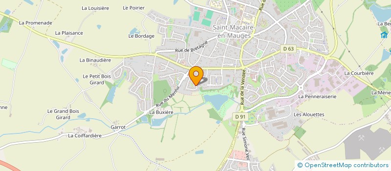 localisation de l'entreprise C2C AGENCEMENT à SEVREMOINE