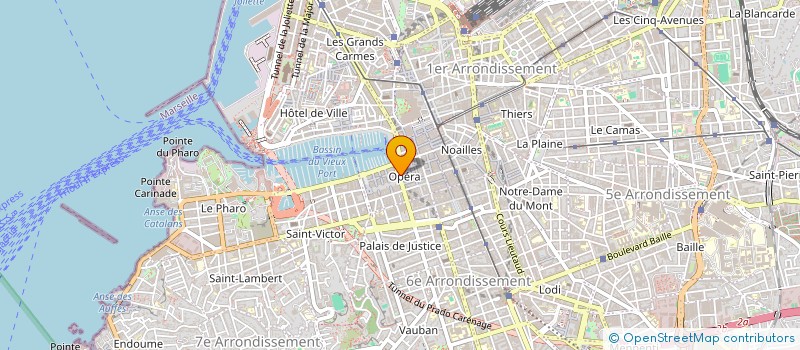 localisation de l'entreprise C2C AUDIT à MARSEILLE