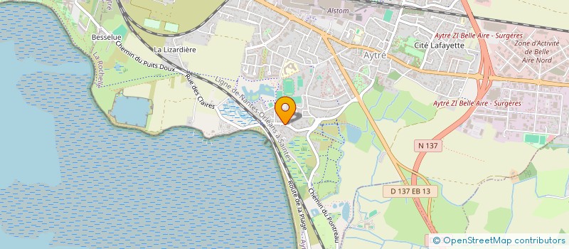 localisation de l'entreprise C2C BEAULIEU  AYTRE