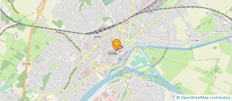 localisation de l'entreprise C2C CARRELAGE à DOLE