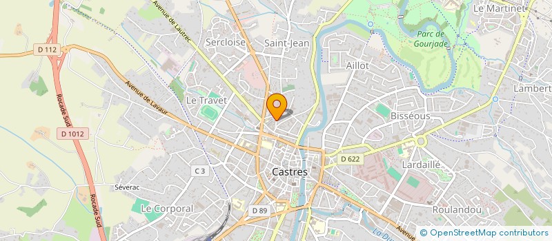 localisation de l'entreprise C2C ENERGIES à CASTRES