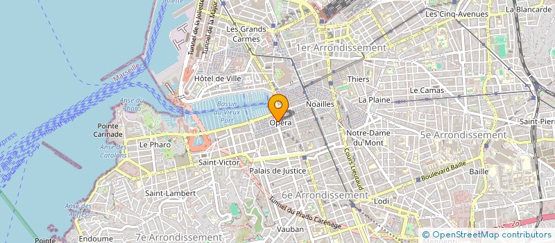 localisation de l'entreprise C2C INVESTISSEMENTS à MARSEILLE