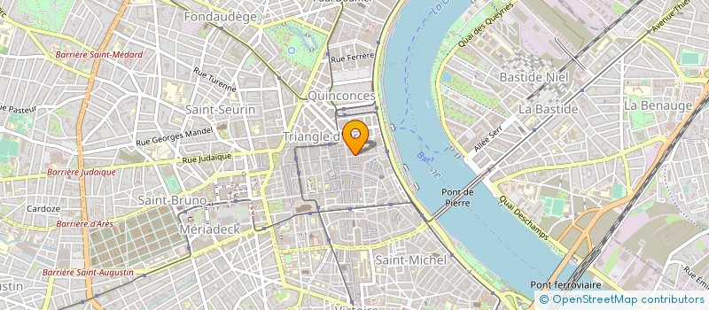 localisation de l'entreprise C2D  BORDEAUX