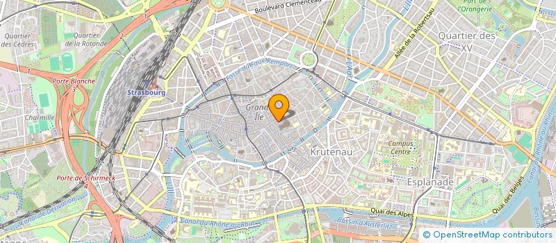 localisation de l'entreprise C2D DIFFUSION à STRASBOURG