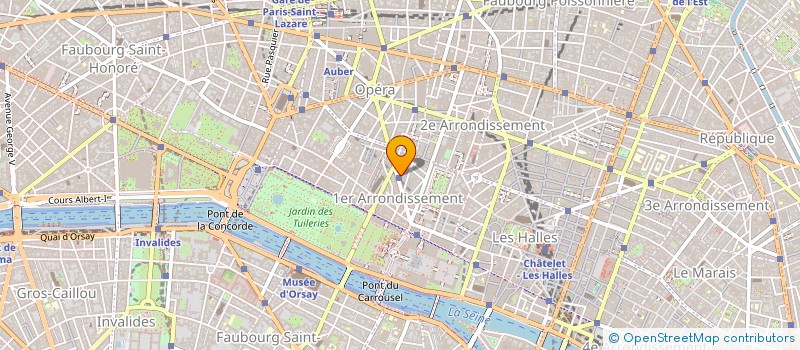 localisation de l'entreprise C2D ET ASSOCIES à PARIS