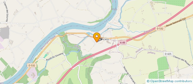 localisation de l'entreprise C2D HOLDING  JAILLANS