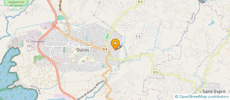 localisation de l'entreprise C2D2 STRATEGIE & DEVELOPPEMENT  DUCOS