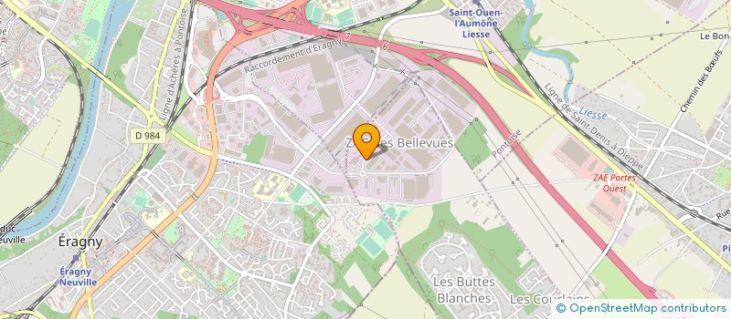 localisation de l'entreprise C2DG  OSNY