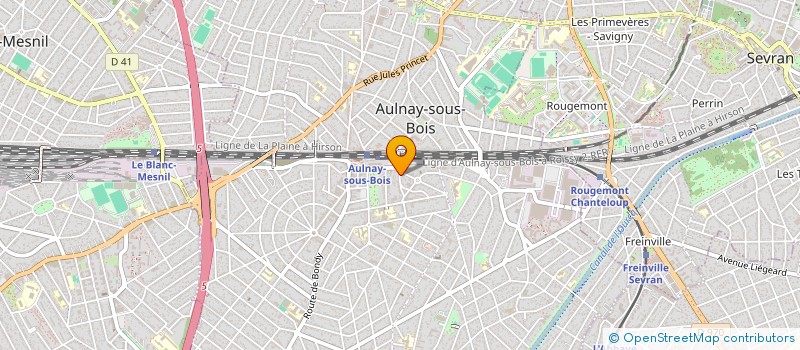 localisation de l'entreprise C2DI93 à AULNAY-SOUS-BOIS