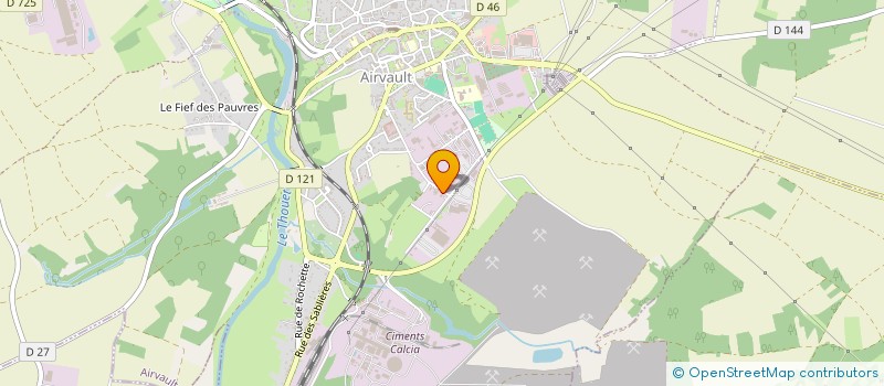 localisation de l'entreprise C2E à AIRVAULT