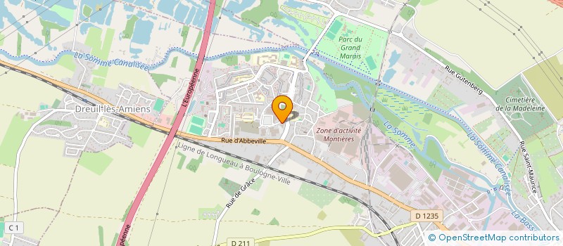 localisation de l'entreprise C2E 80  AMIENS