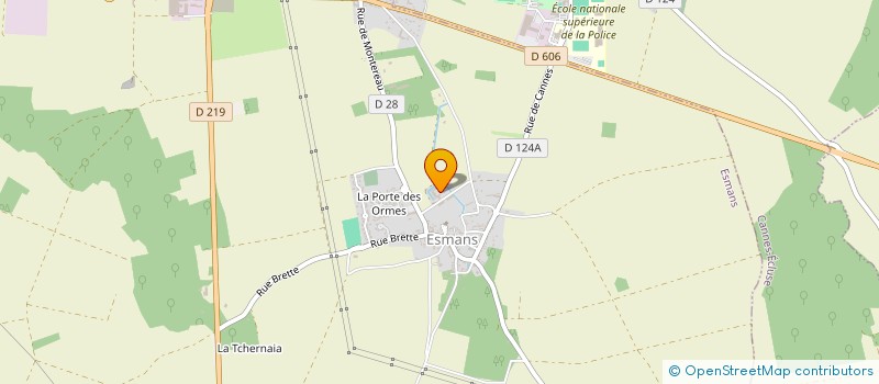 localisation de l'entreprise C2E  ESMANS