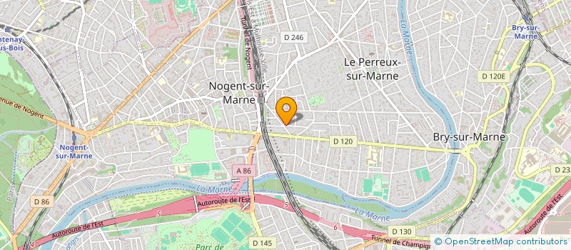 localisation de l'entreprise C2E COMPOSANTS ENSEMBLES ELECTRONIQUES à LE PERREUX-SUR-MARNE