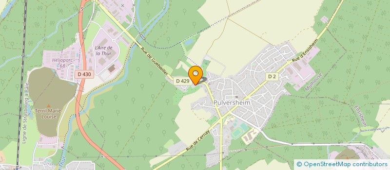 localisation de l'entreprise C2E DEVELOPPEMENT  PULVERSHEIM