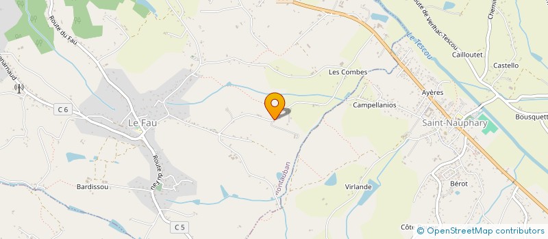 localisation de l'entreprise C2E INVEST  MONTAUBAN