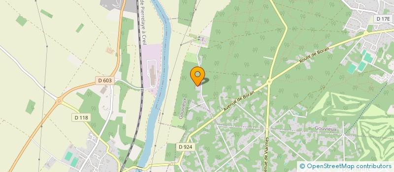 localisation de l'entreprise C2EC  GOUVIEUX