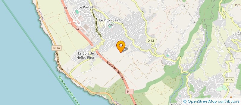 localisation de l'entreprise C2EM INTERNATIONAL à SAINT-LEU