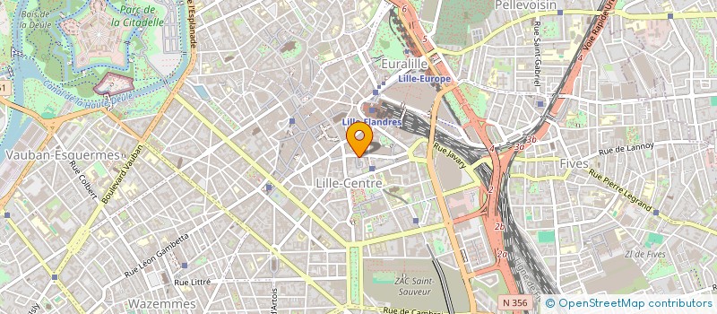 localisation de l'entreprise C2F à LILLE