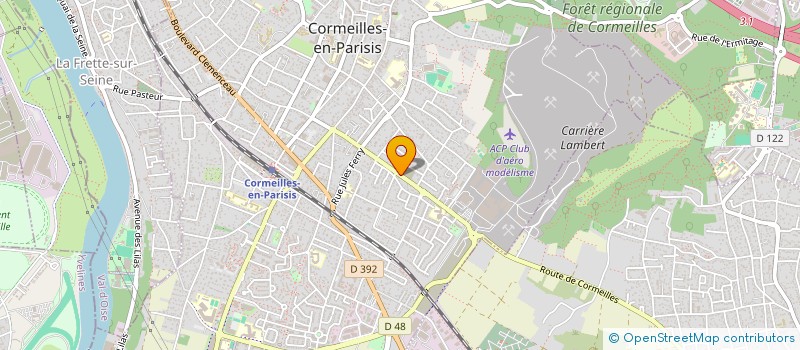 localisation de l'entreprise C2F  CORMEILLES-EN-PARISIS