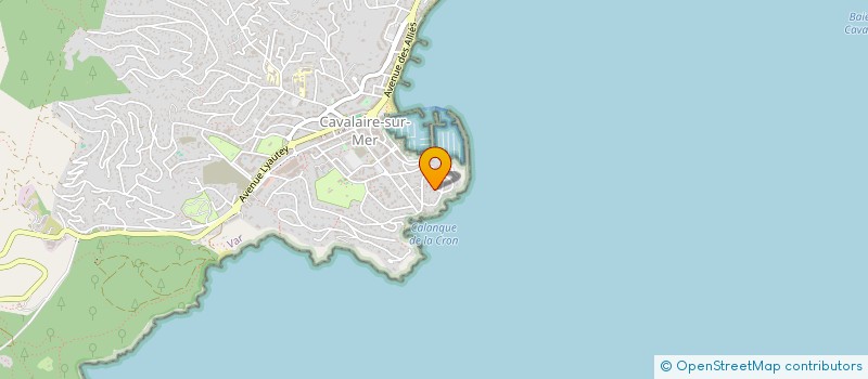 localisation de l'entreprise C2F CONSTRUCTION à CAVALAIRE-SUR-MER