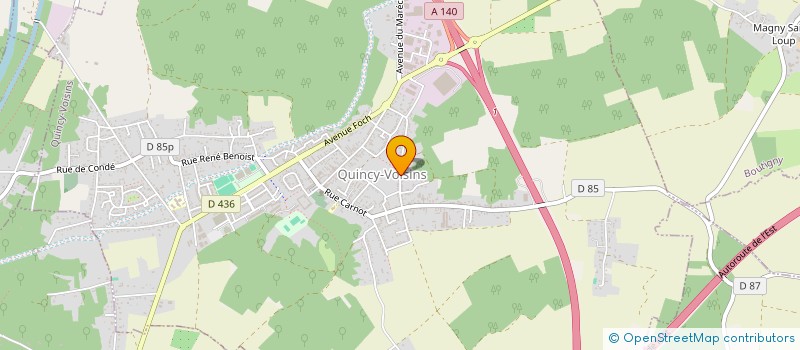 localisation de l'entreprise C2F PISCINES ET SPAS à COUILLY-PONT-AUX-DAMES
