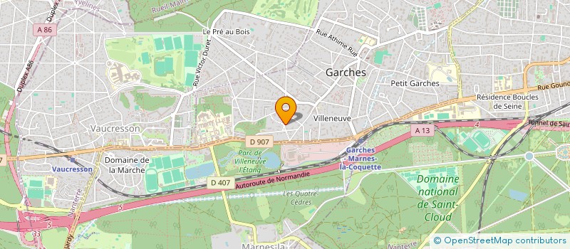 localisation de l'entreprise C2G à GARCHES