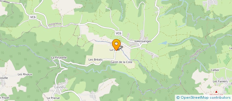 localisation de l'entreprise C2G INTERNATIONAL à LAVIEU