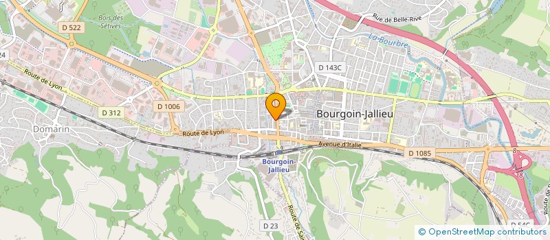 localisation de l'entreprise C2G2 à BOURGOIN-JALLIEU