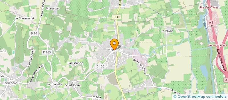 localisation de l'entreprise C2GW  MORANCE