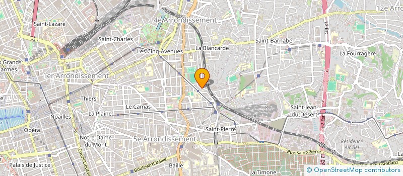 localisation de l'entreprise C2H EXPRESS à MARSEILLE