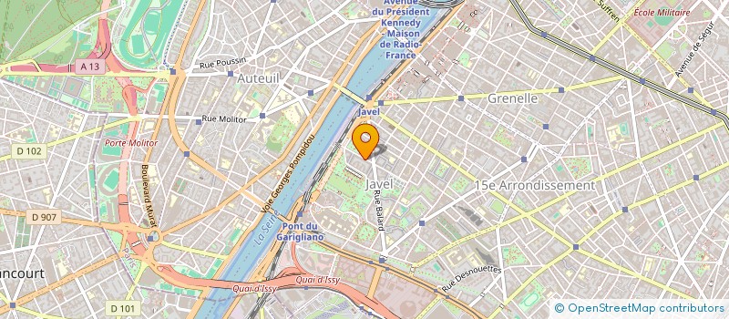 localisation de l'entreprise C2H2B à PARIS
