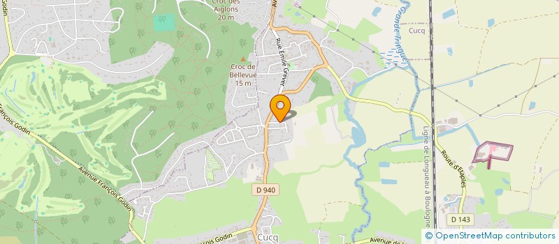 localisation de l'entreprise C2I HAUTS DE FRANCE  CUCQ