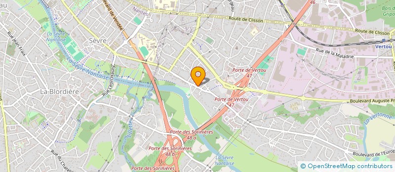 localisation de l'entreprise C2I HOLDING  VERTOU