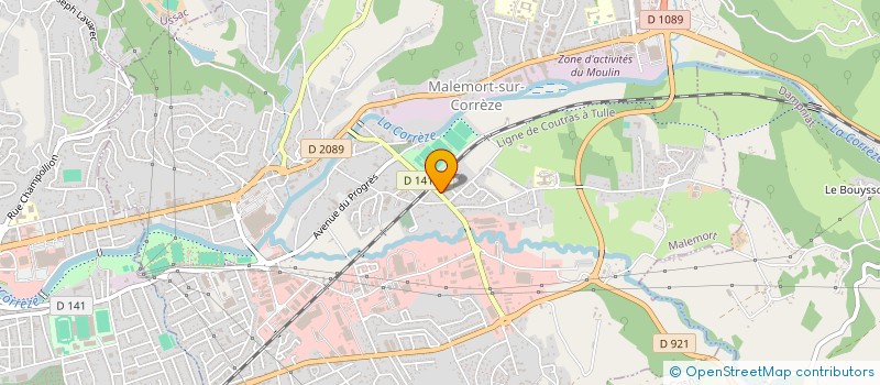 localisation de l'entreprise C2IS à MALEMORT
