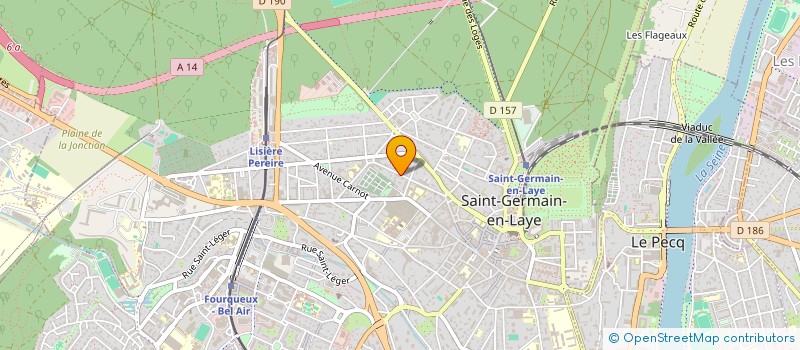 localisation de l'entreprise C2J  SAINT-GERMAIN-EN-LAYE